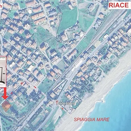 アパート Riace Mare A 100 M Dalla リアーチェ・マリーナ